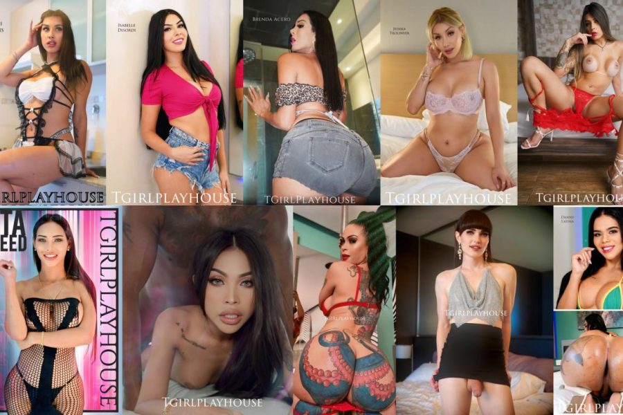 TGIRLPlayhouse TS人妖黑白配丨历年合集【151V/ED2K】